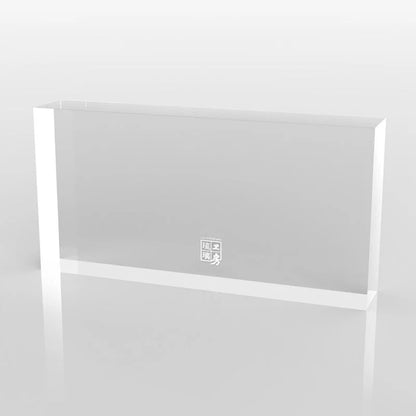 Acrylic Display Base with Logo Engraving (varies sizes)