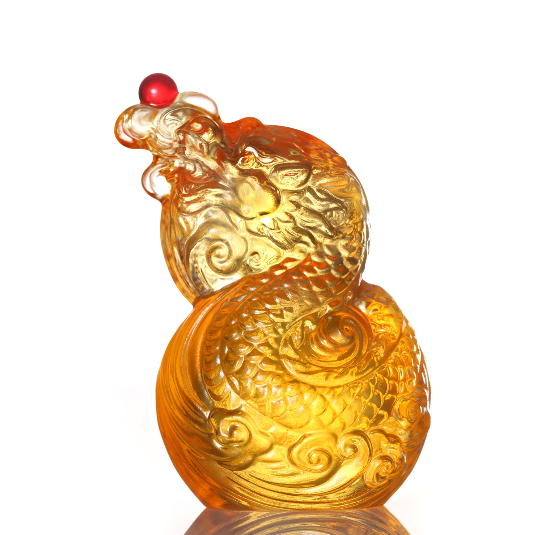 East West Bank, Year of the Dragon – LIULI Crystal Art