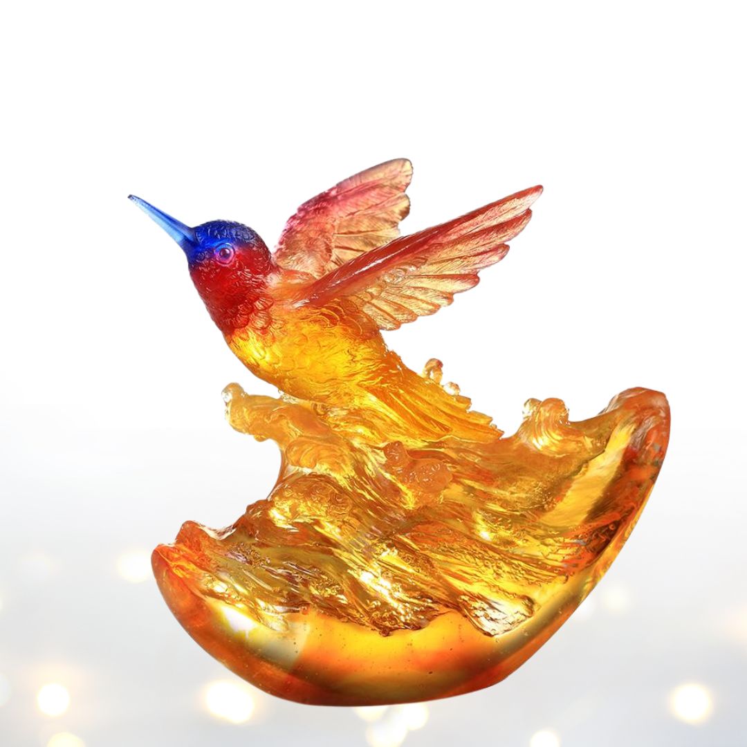 Hummingbird Sculpture Victory by Daybreak