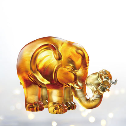 Crystal Animal, Elephant, A Push Forward the Fortune