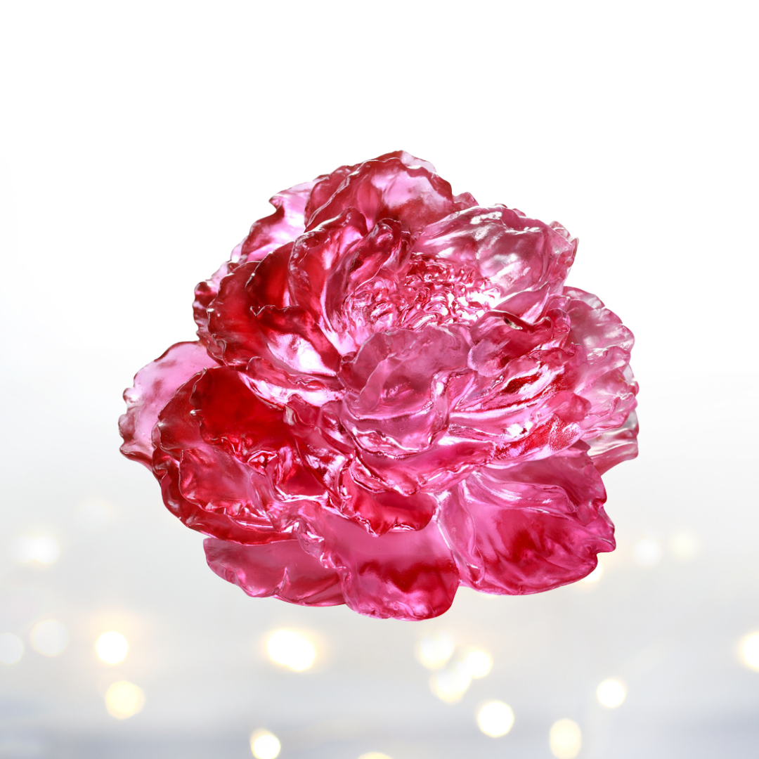 Crystal Flower, Peony, Prosperous Heart, Prosperous World