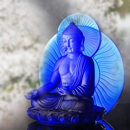 Crystal Buddha, Medicine Buddha, Wishes for Sentient Beings