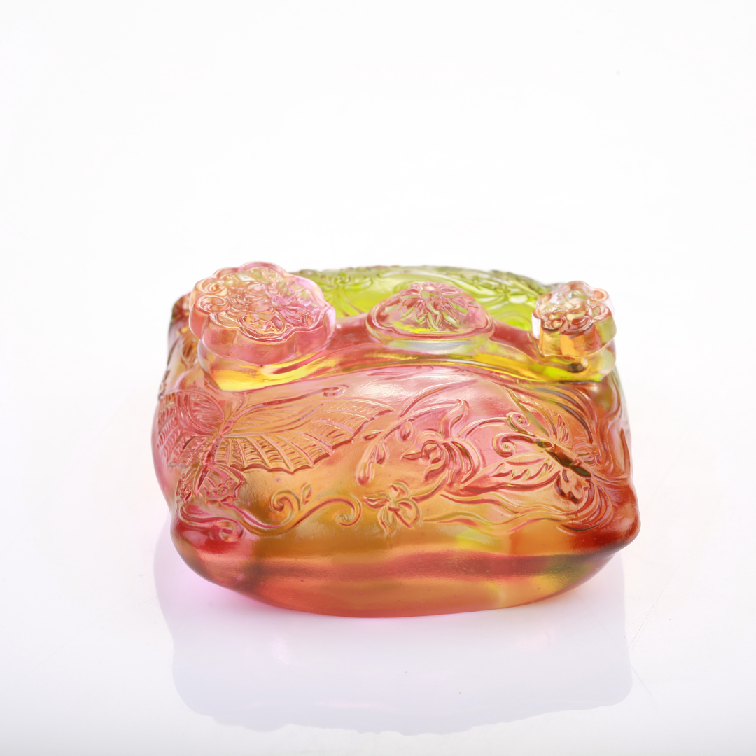 Ruyi, Paperweight, Decor, Flowers Dancing Fortuitously