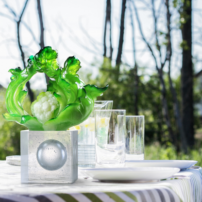 Crystal Home Decor, Cauliflower, Tranquil Resplendence