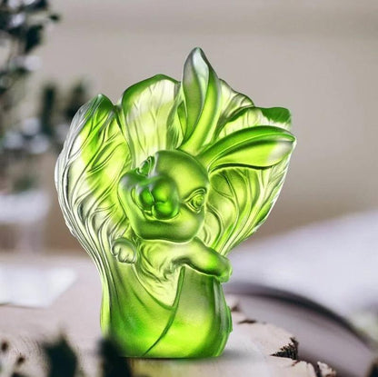 LIULI Crystal Year of the Rabbit Familiar, Fortuitous