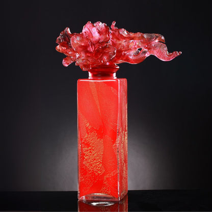 Crystal Treasure Vase, A Vase of Riches-In Praise of the Tulip