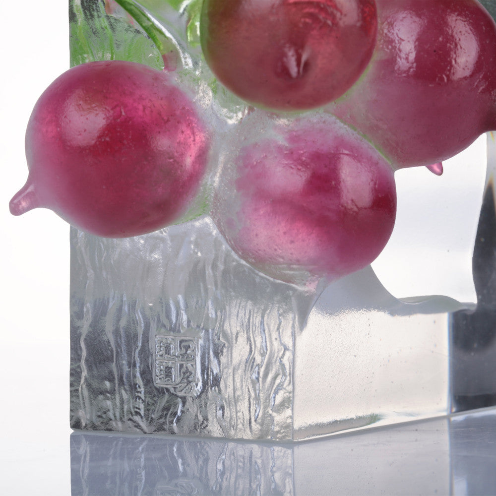 Crystal Radish, The Heart of Our Great Land - LIULI Crystal Art