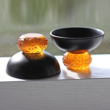 '-- DELETE -- The Two of Us—Sip of Preciousness (Set of 2) - LIULI Crystal Art