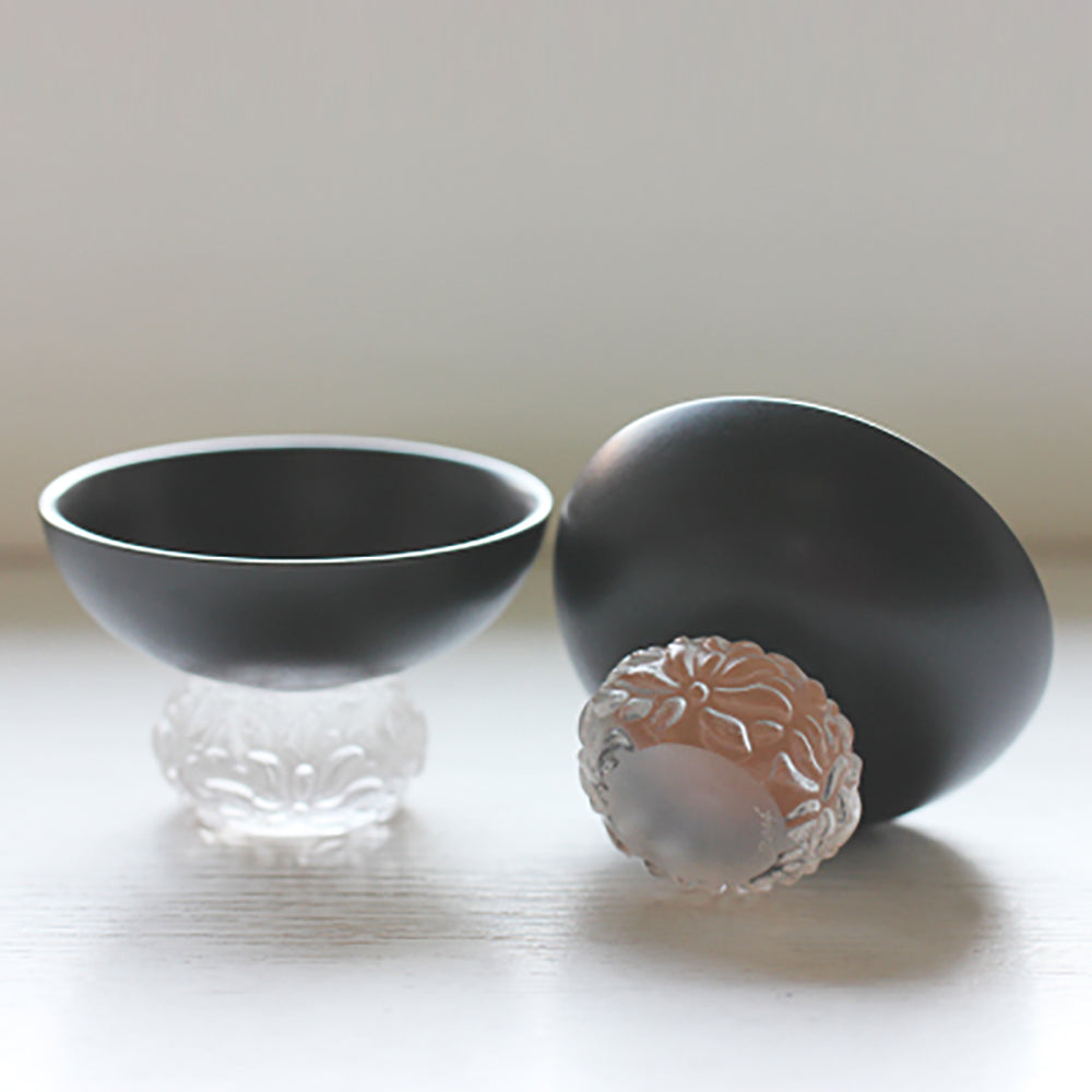 '-- DELETE -- The Two of Us—Sip of Preciousness (Set of 2) - LIULI Crystal Art